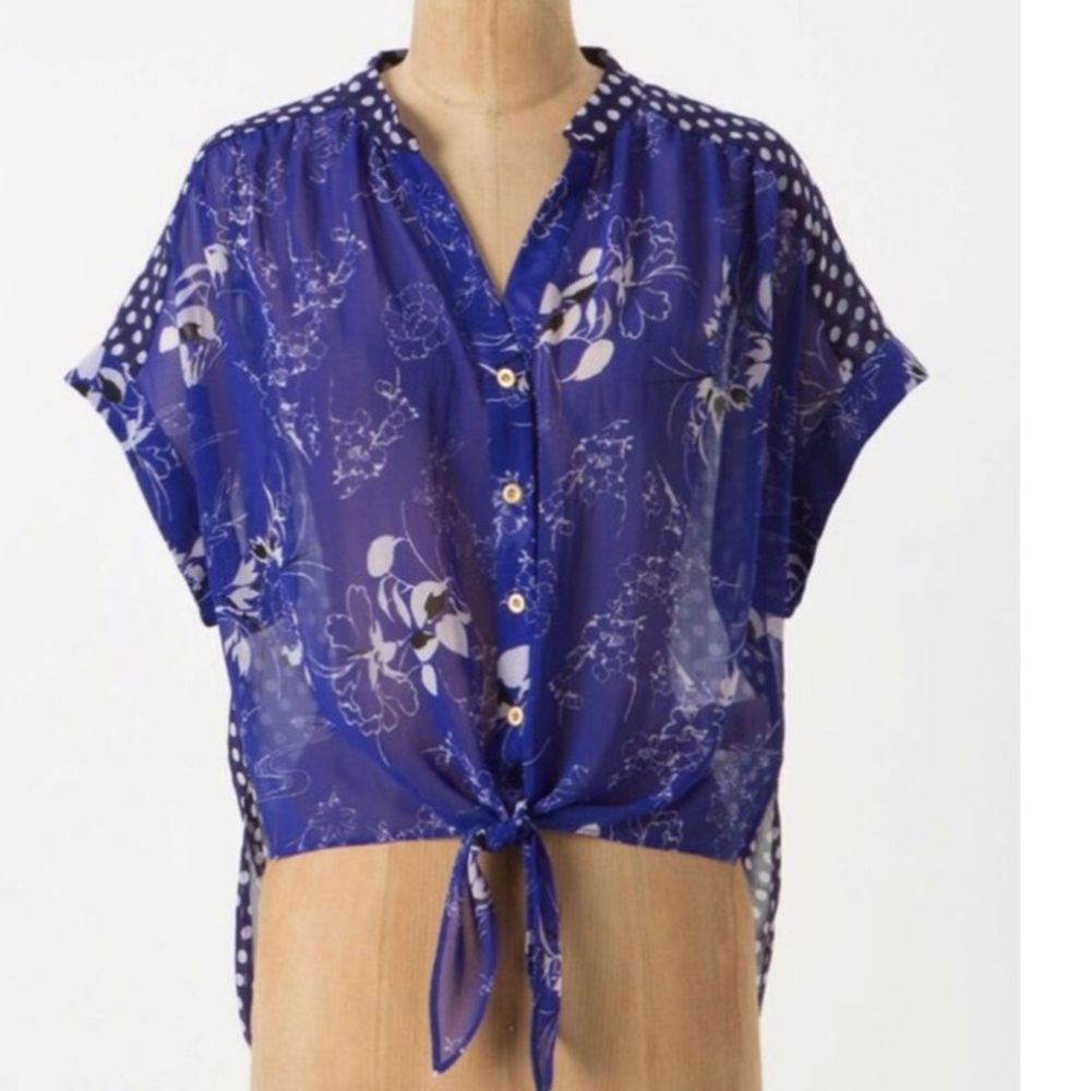 Anthropologie blouse size 6